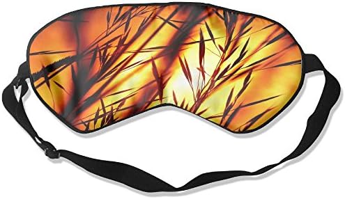 Sunset Afterglow Pure Silk Sleep Mask Reusable Cold Improves Sleep Edema Eye Tiredness