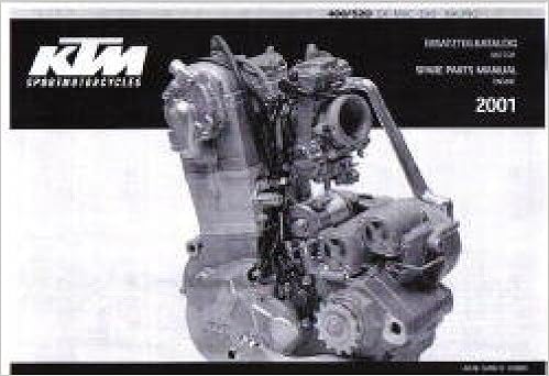 MXC EXC Engine Spare Parts Manual 