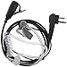 TENQ 5pack Covert Acoustic Tube Earpiece 2 PIN for Motorola Radio