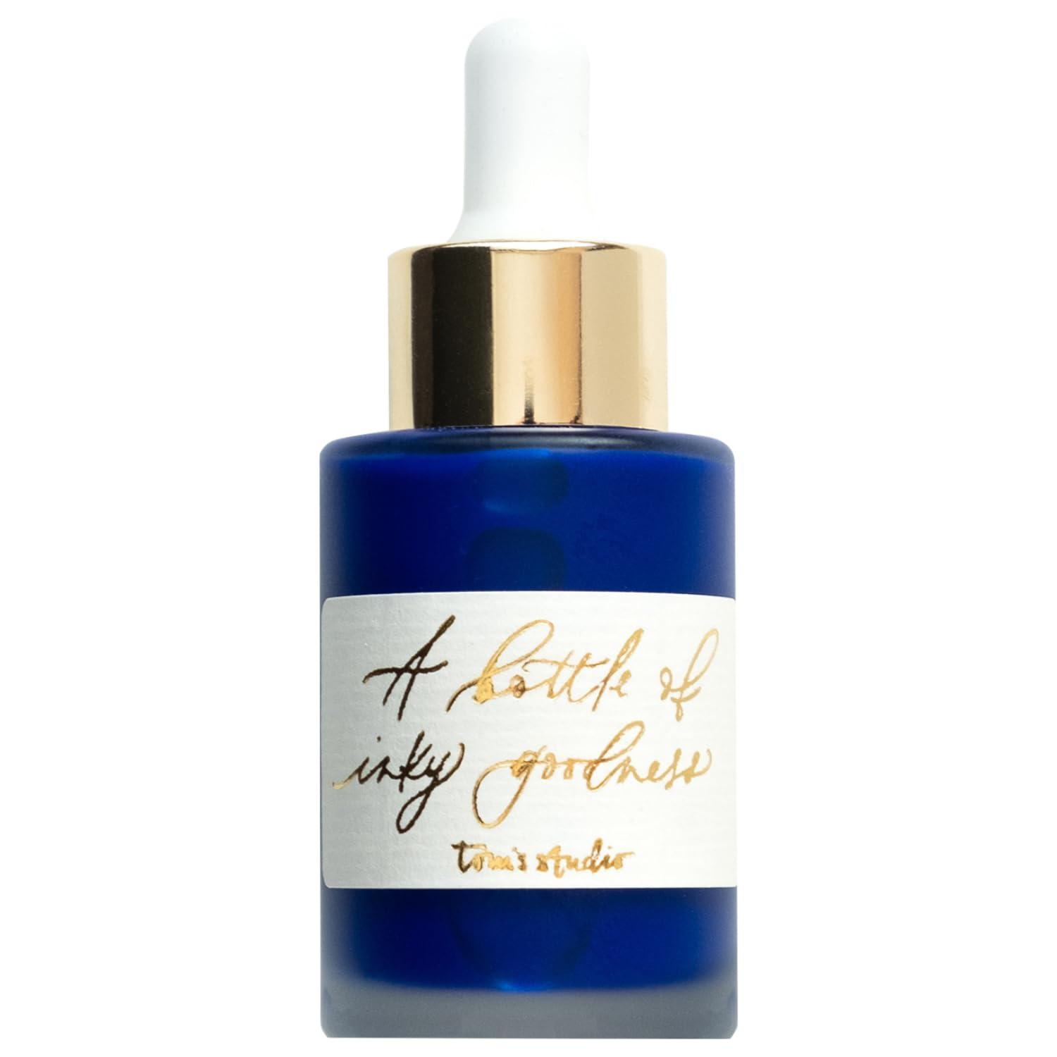 Tom’s Studio Calligraphy Ink | 30ml, Ultra Marine Blue | Water-Resistant Ink for Dip Pens & Brushes, with Pipette