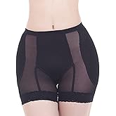 Lu's Chic Women's Butt Lifter Shapewear Shorts Hip Enhancer Body Shaper Panties Mesh Boyshorts