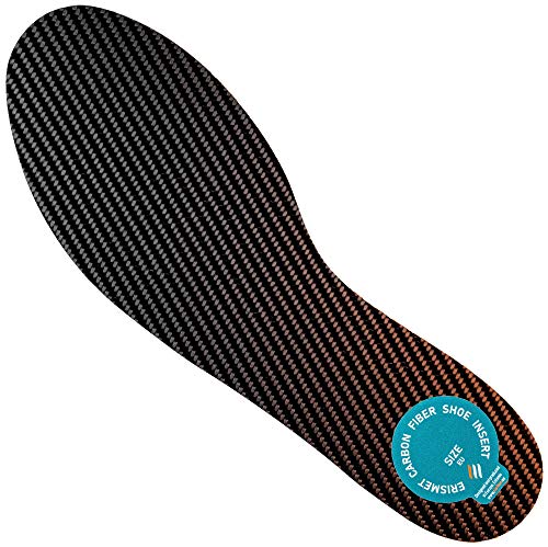 Carbon Fiber Insole, Rigid, Shoe Insert 275mm EU42(10.83 inch, Women’s Size 11.5, Men’s Size 10.5)