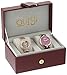 Burgi Women's BUR152RG Rose Gold Quartz Watch Set Including BUR151BUR And BUR126RG