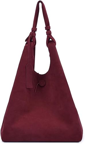 Amazon ショルダーバッグ レディースバッグ シープスキン Ipad対応 ショルダー お財布ショルダーバッグ 超軽量の携帯用ショルダーバッグ 手提げ 肩掛け 軽量 おしゃれ 代 30代 40代 鞄 カジュアル かばん レッド Longou ショルダーバッグ