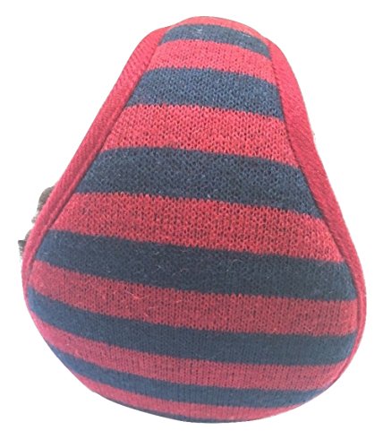 Earmuffs Warmers Men Women Soft Thick Comfortable Cold Protection With Scarf (Red and Blue Stripes)
