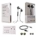 Wireless Bluetooth Headphones, DolTech 4.0 CSR8645 Solution IPX4 Sweat Proof Stable Fit In Ear Workout Earphones Magnetic Earbuds Built-in Mic Noise Cancelling (816 Black)