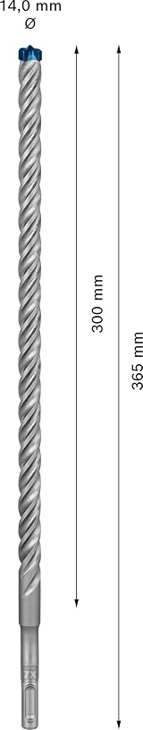 Bosch EXPERT SDS plus-7X Hammer Drill Bit 14 mm x 300 x 365 mm view 3