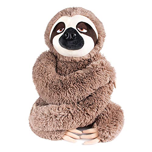 Fancy Faultier Kuscheltier groß 42 cm Kuschel Faultier Plüsch Sloth Stofftier Plüschtier XXL Süß Plush lustige Geschenk… – Bild 2