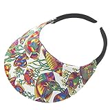 Tropical Fish White Visor
