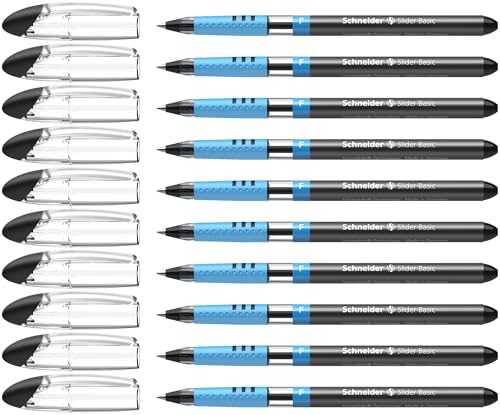 Schneider Slider 151001 Ballpoint Pen F Tip,Black