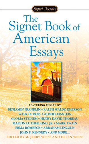 The Signet Book of American Essays (Signet Classics)