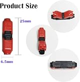 1 Pin 1 Way H Shape Quick Splice Wire Connector 0.35-0.5mm² view 2