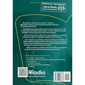 Temario. Volumen 2. Guardia Civil (Spanish Edition)