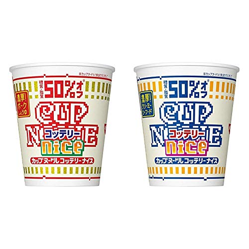 5位：日清 カップヌードル コッテリーナイス 濃厚！ポークしょうゆ12個＆濃厚！クリーミーシーフード12個（画像はAmazon.co.jpより引用）