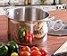 6 Quart Premium Stainless Steel Stock Pot with Lid - Induction Compatible - Multipurpose Use for Home Kitchen or Restaurant - Chef's Choice - by Utopia Kitchen