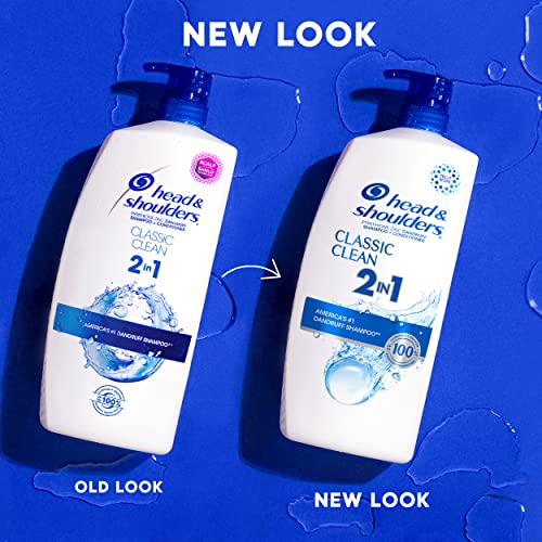 Head and Shoulders Shampoo and Conditioner 2 in 1, Anti Dandruff