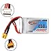 2Pack - GNB 420mah 2s 7.6v 50c Lipo Battery with PH 2.0 FPV Plug for RC Racing Drone.