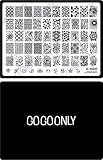 Gogoonly Nail Art Stamp Plate Collection St. Merry - Huge Size Stamping Image Plates Manicure Nail Designs DIY-BH000462