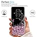 LeYi Compatible with Samsung Galaxy S9 Plus Case (Not Fit S9) with 3D PET Screen Protector[2PCS] for Girls Women, Glitter Clear Phone Case for Samsung S9+ S9 Plus, Rose Gold