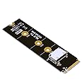 ADTLink PCIe 4.0 M.2 M-Key Host to Oculink SFF-8612 Adapter 2230mm 2242mm 2260mm 2280mm for PCIe Nvme SSD(F4C)