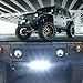 oEdRo Side Shooter LED Lights 2Pcs 4 Inch 60W Dual Row LED Pods Off Road Spot Flood Combo Beam Dual Side Cubes Work Light Driving Fog Lights for Trucks Jeep ATV SUV Boat, With Wiring Harness