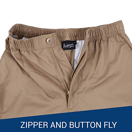 Pembrook Mens Elastic Waist Pants for Seniors Adaptive Mens Pants for
