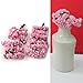144 X Chic Mini Artificial Paper Rose Flower Wedding Card Decor Craft (Pink)