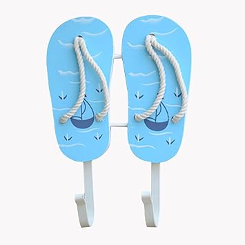 Amazon Com Olizee Beach Themed Wall Hook Towel Hat Coat Hangers