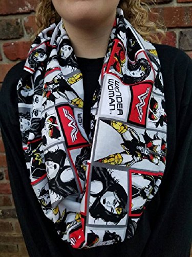 Wonder Woman Justice League DC Comics Infinity Scarf