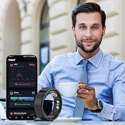 AMOVAN Smart Ring, Health Tracker for Monitor