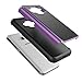 Tekcoo Galaxy Luna Case, Galaxy Amp 2 Case/Express 3 Case/J1 2016 Case, [Tmajor] Shock Absorbing Rubber Plastic Defender Case for Samsung Galaxy Luna/Amp 2/Express 3/J1 2016 -Purple