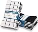 Excellent Deals Kitchen Terry Towels [12 Pack, Black & White] - 100% Cotton Dish Cloths 15