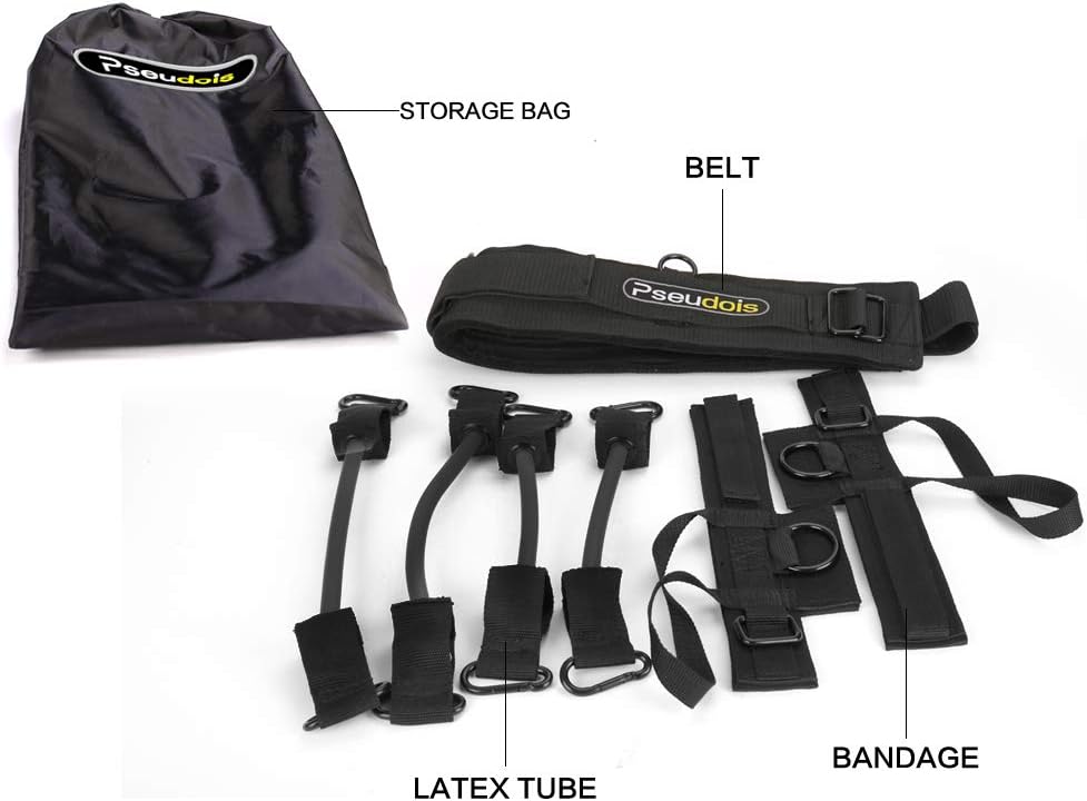 Pseudois Vertical Jump Trainer Leg Strength Basketball Volleyball Football Tennis Leg Agility Training : Sports & Outdoors