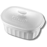 BUYDEEM CT1005 Ceramic Pot 2L for G553 G563 Food Steamer, White | Durable, Easy to Clean, Dishwasher Safe, suitable for family