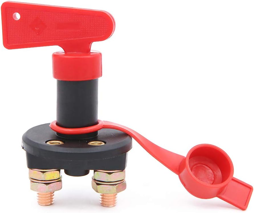 Car Battery Isolator Cut Off Switch,Battery Isolator Disconnect Cut OFF Power Kill Switch for Marine Car RV Boat - Image 5