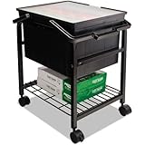 Heavy-Duty File Shuttle, 17 1/8w x 14 1/4d x 20h, Black