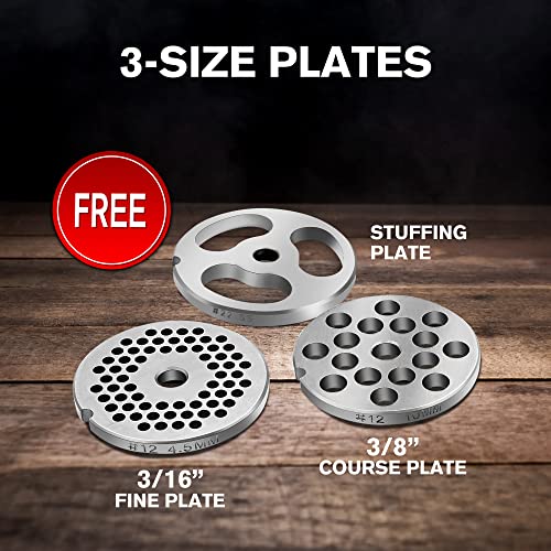 Toogood Electric Commercial Meat Grinder, Heavy duty Meat Mincer, 3/4