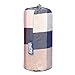 OUTRY Travel and Camping Sheet, Sleeping Bag Liner/Inner, Lightweight Summer Sleeping Bag - Plaid (Material: 100% Cotton) - M£º45.3