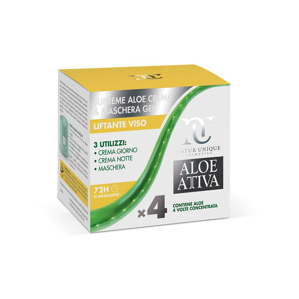Natur Unique - Supreme Aloe Cream & Face Liftant Gel Mask