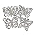 Cloudro Clearance-Cutting Dies-Butterfly Flowers DIY Metal Cutting Dies Stencil Template Mould for Card Making Scrapbook Tool Embossing Album Paper Craft New (G)