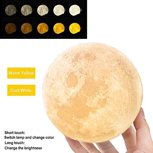 LED Moon Night Light, denshine 3.1\