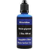Sapphire Blue Epoxy Resin Color Dye Colorant Liquid Epoxy Resin Pigment,60ml,Translucent