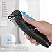 SUPRENT Beard Trimmer,Adjustable Beard Trimmer for Men with Li-ion Battery,Fast Charge, Long-Lasting Use,19 Built-in Adjustable Precise Lengths,USB Charging (Black 01)