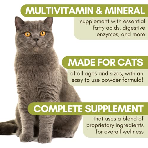 Wholistic Pet Organics Feline Complete Cat Multivitamins Immune