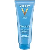 Vichy After Sun Body Lotion, Idéal Soleil After Sun Milk Moisturizer for Dehydrated Skin and Redness, with Soothing and Forti