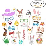 Easter Photo Booth Props DIY Kit Party Favors - 29 Pcs