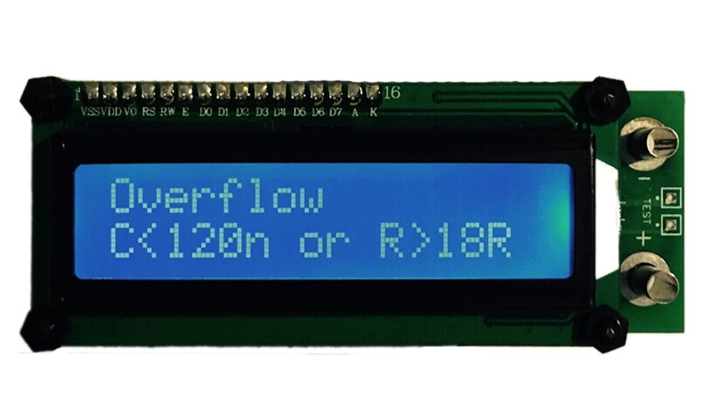Bside ESR Capacitance Capacitor Tester Resistance