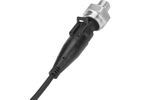 G1/4 Pressure Transducer Sensor, Input 5V Output 0.5-4.5V / 0-5V Pressure Transmitter for Water Gas Oil(0-200PSI)