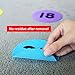 Aaskuu Carpet Spot Markers with Numbers 1-36 for Teachers and Kids, Classroom Floor Circles Dots Rug Mats for Kindergarten Preschool Organization, 4 Inch 36 Pack