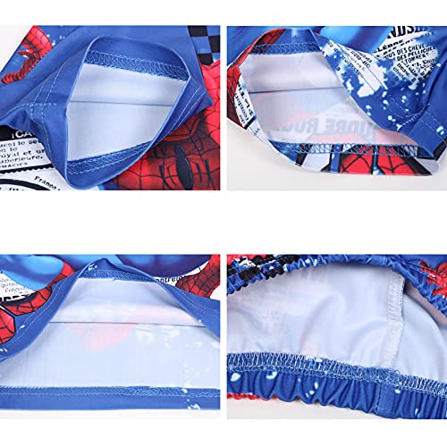 Jongen Badpakken Superheld Cosplay Spiderman Kinderen Badmode Badpak Cartoon Badpakken Zwemmen Kostuum Sport Baby… - Image 7